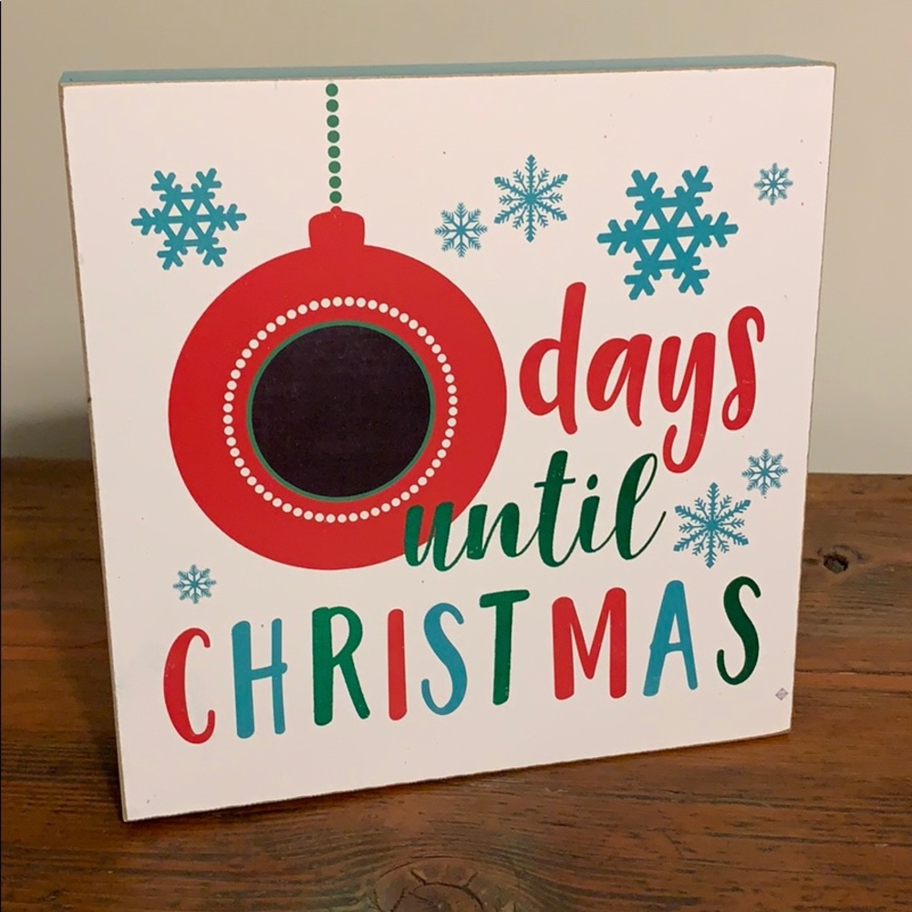 *New* Christmas Countdown Chalk Sign 🎄❄️